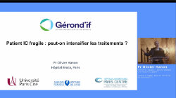 Patient IC fragile : peut-on intensifier les traitements ?