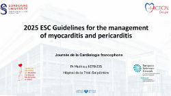 Recommandations myocardite et péricardite