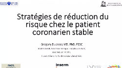 Stratégies de réduction du risque chez le patient coronarien stable