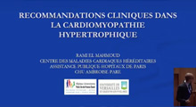Recommandations cliniques dans la cardiomyopathie hypertrophique