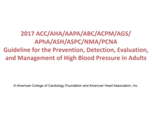 Hypertension artérielle chez les patients à risque: les nouvelles recommandations, entre théorie et pratique