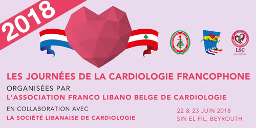Journées de la cardiologie francophone à Beyrouth, Liban.